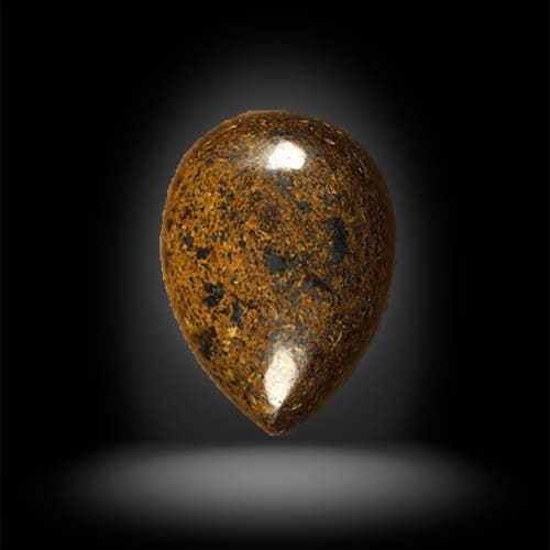 Фотография камня бронзит